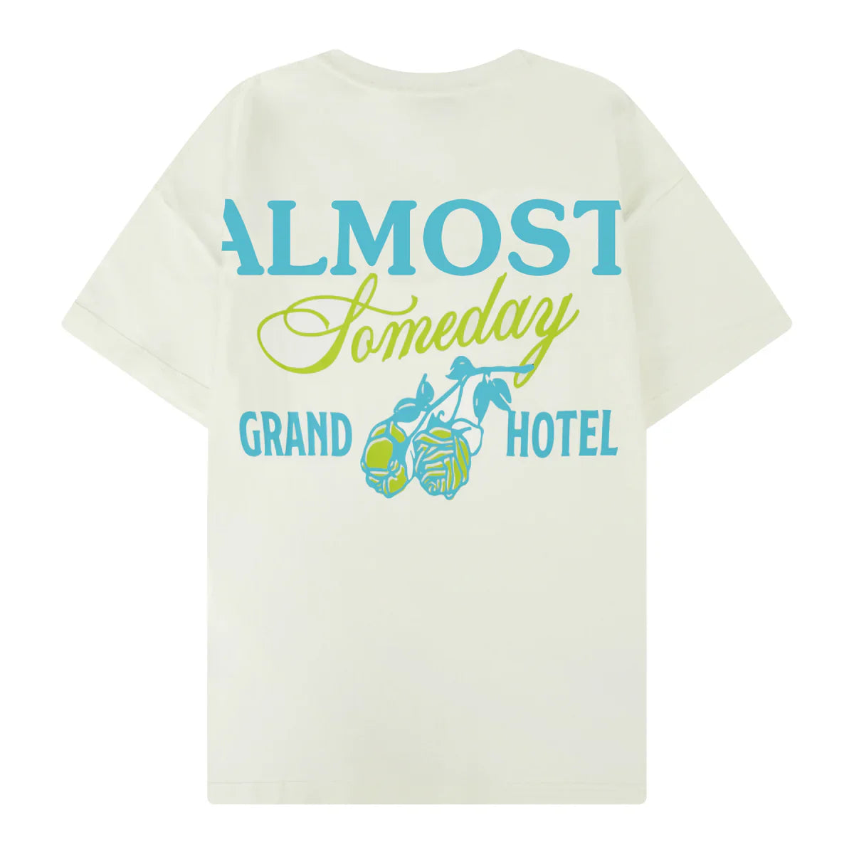 Almost Someday Grand Hotel Tee (Cream)