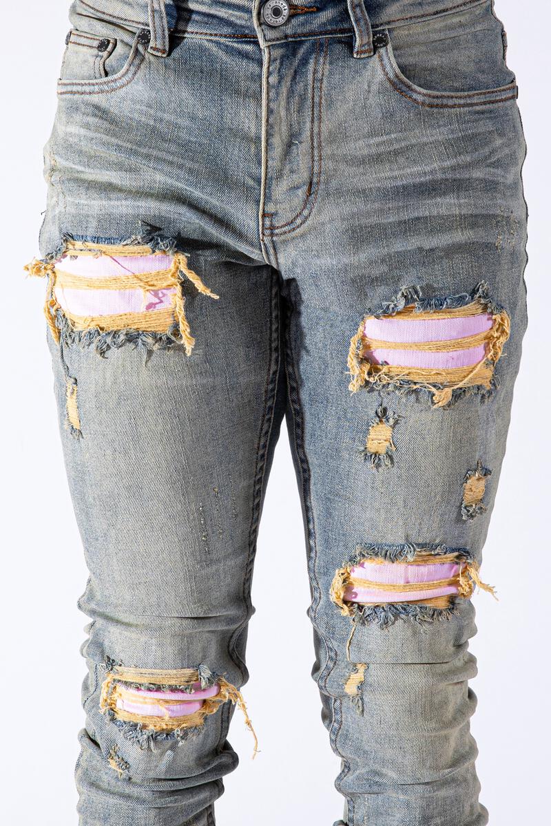 SERENEDE Orion's Path Jeans (PINK)