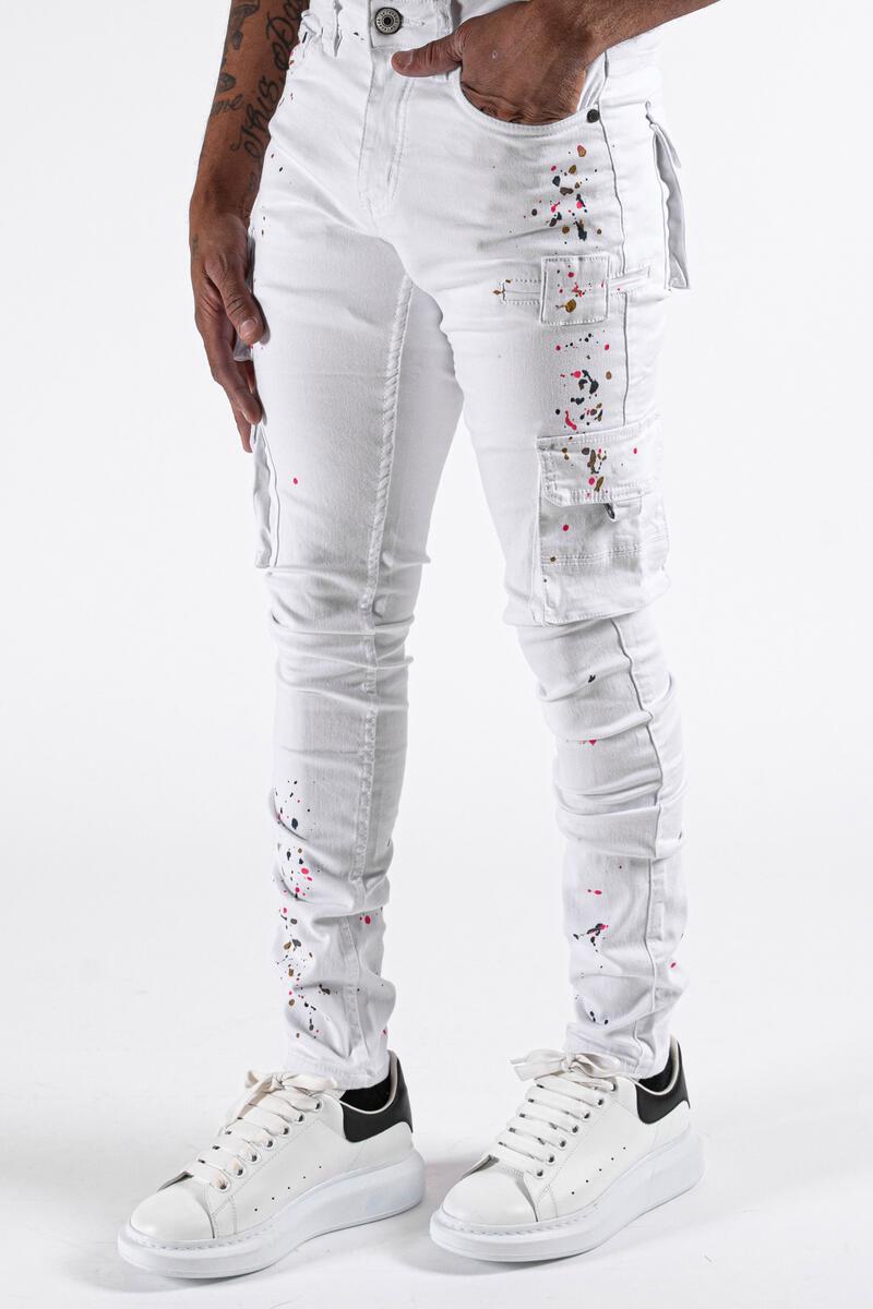 Serenede Universe Laws Jeans (White)