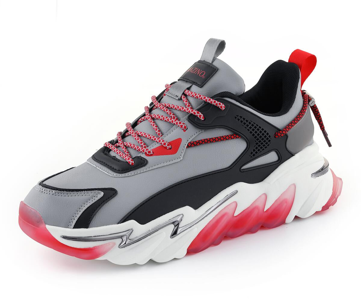Mazino Lolite Shoes (Grey/Red)
