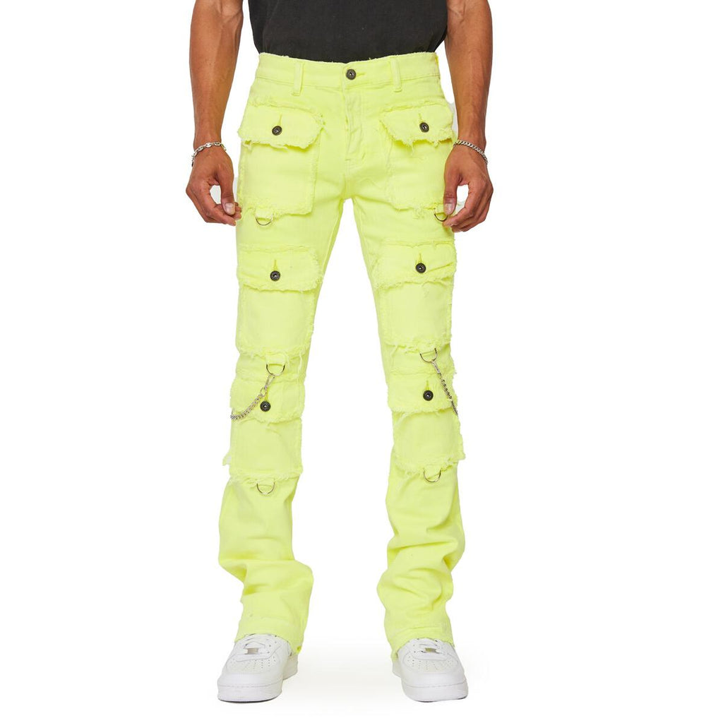 VALABASAS HYBRID Jean (VERDE LIME)