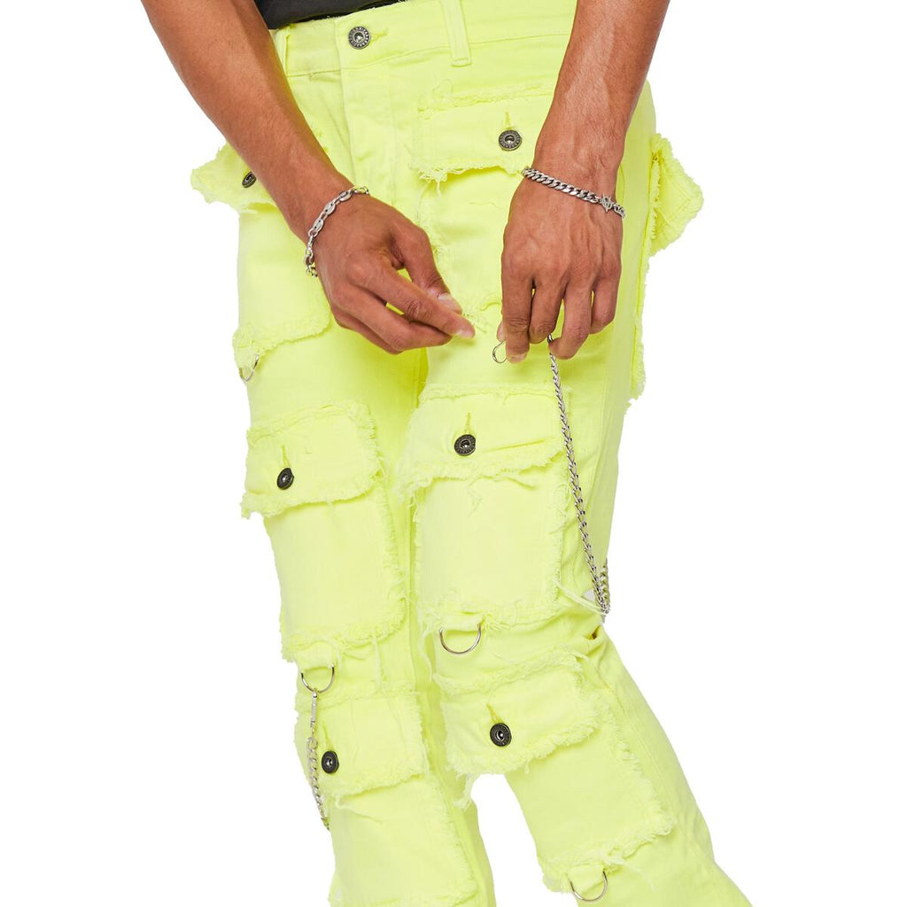 VALABASAS HYBRID Jean (VERDE LIME)
