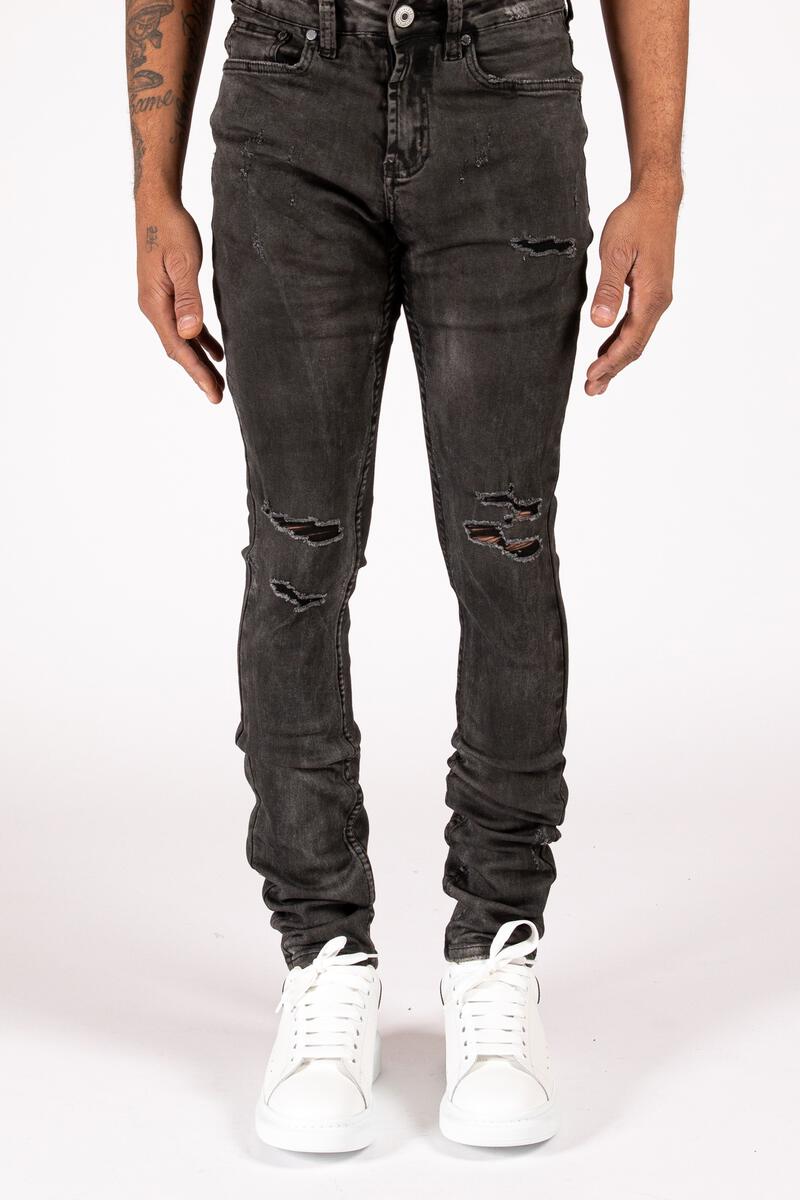 SERENEDE Charcoal Jeans (COATED)