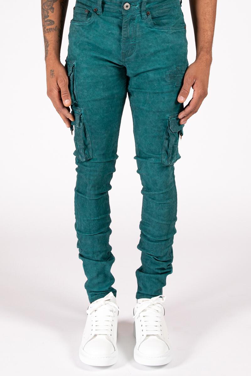 Serenede Ethos Cargo Jeans (TEAL)
