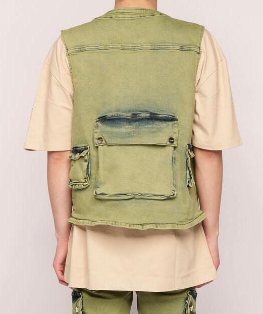 Pheelings ENJOY THE MOMENT VEST (RUST GREEN)