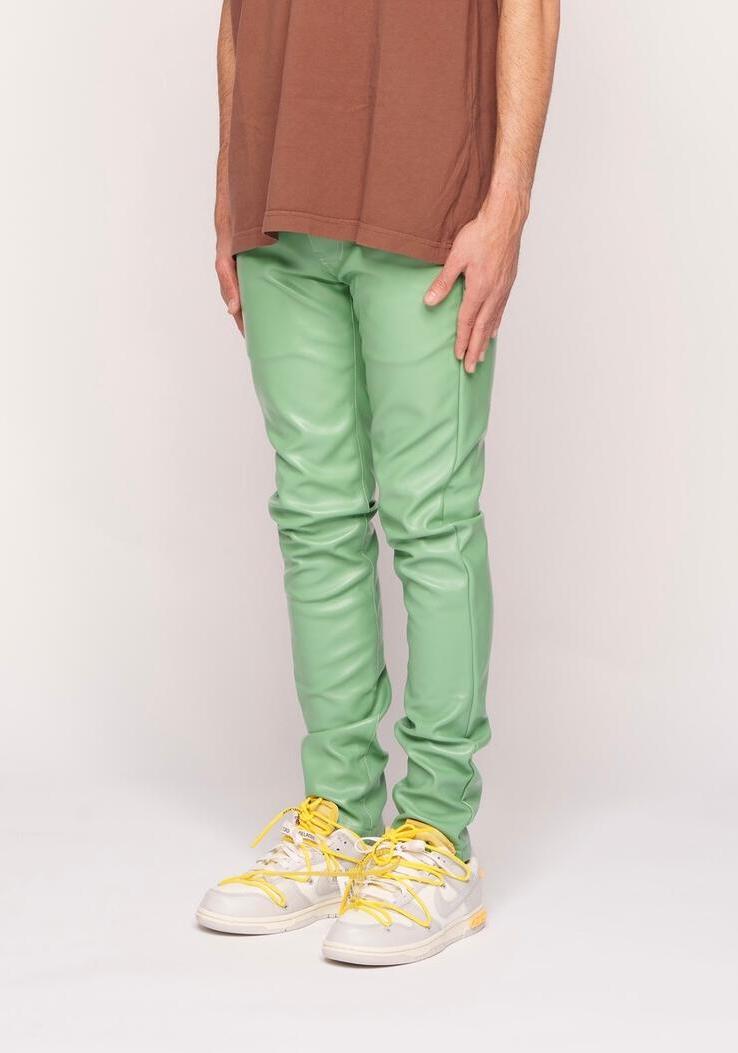 PHEELINGS Be the Change SKINNY LEATHER DENIM (FROG GREEN)