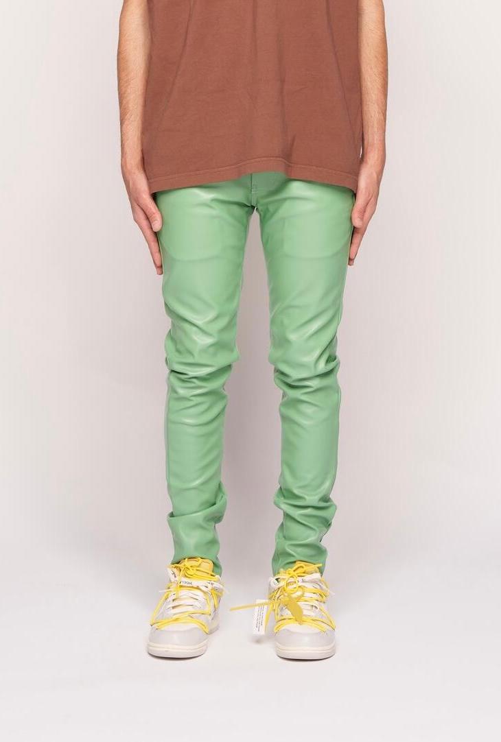 PHEELINGS Be the Change SKINNY LEATHER DENIM (FROG GREEN)