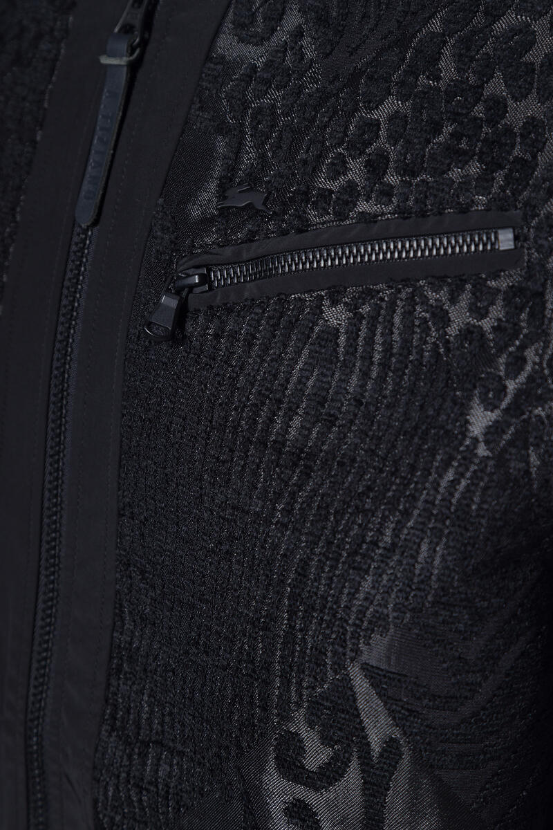 A TIZIANO ADONIS| WOVEN FANCY JACKET (CAVIAR)