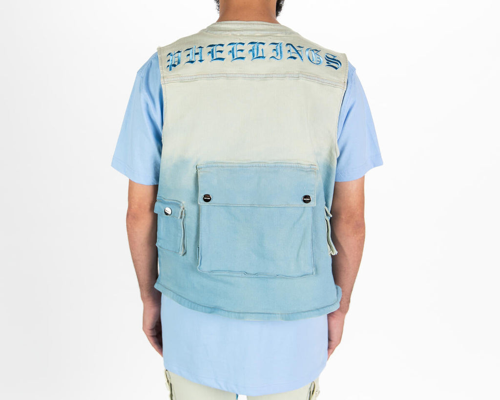 Pheelings ENJOY THE MOMENT VEST (SKY BLUE GRADIENT)
