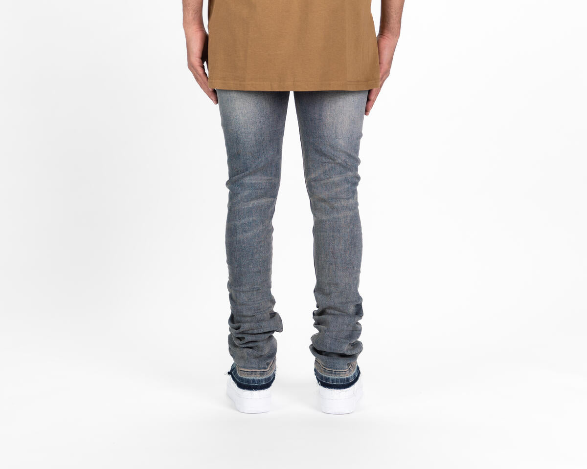 Pheelings NOW OR NEVER FLARE STACK DENIM (MEDIUM RUST BLUE)