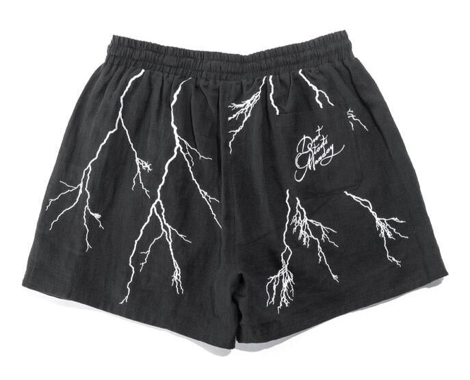 Diet Starts Monday Lightning Shorts (Black)