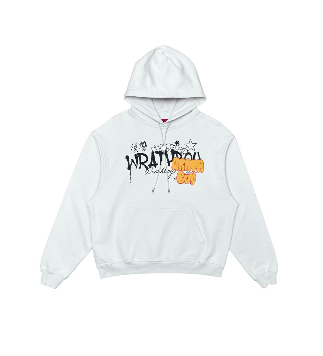 Wrathboy INKED UP HOODIE (NATURAL)