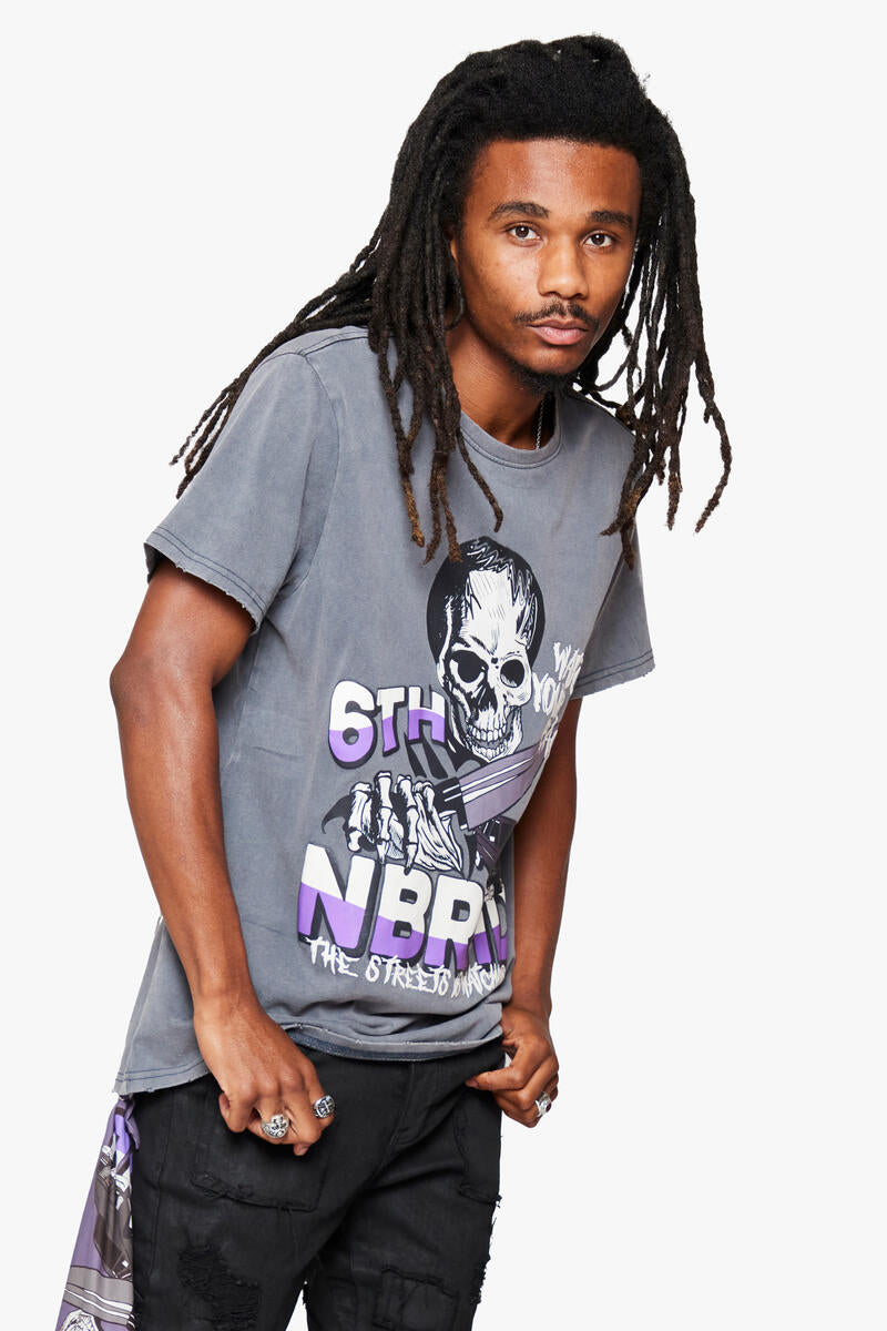 6th NBRHD CREEPER TEE (GRAY)