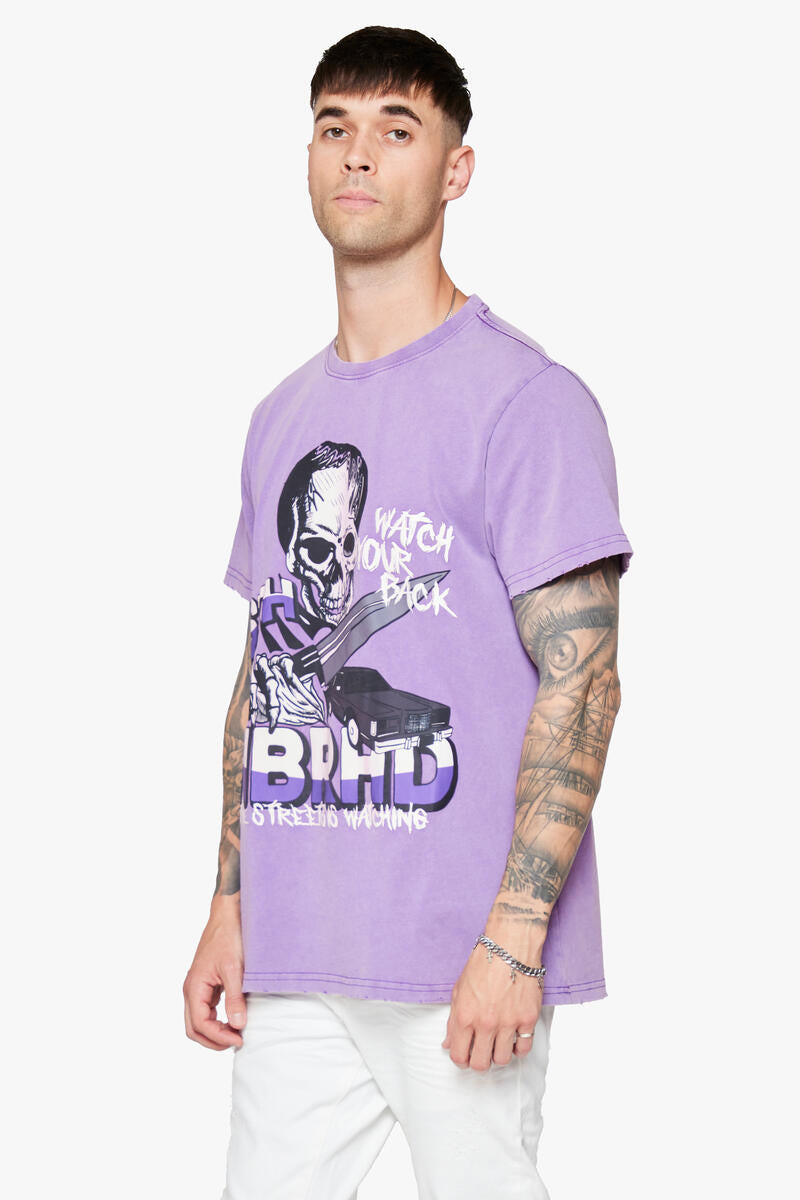 6th NBRHD CREEPER TEE (PURPLE)
