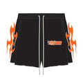 MEMORY LANE Outlaw Flame Fleece Short (Black)