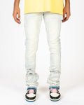 PHEELINGS EMOTIONALLY NUMB FLARE STACK DENIM (LIGHT BLUE)