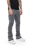 Valabasas MR. EXTENDO STACKED FLARE (LT. GREY WASHED)