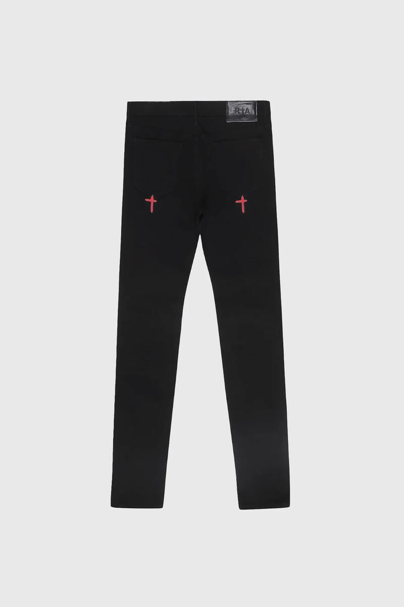 RTA BRYANT JEAN (BLACK and RED)