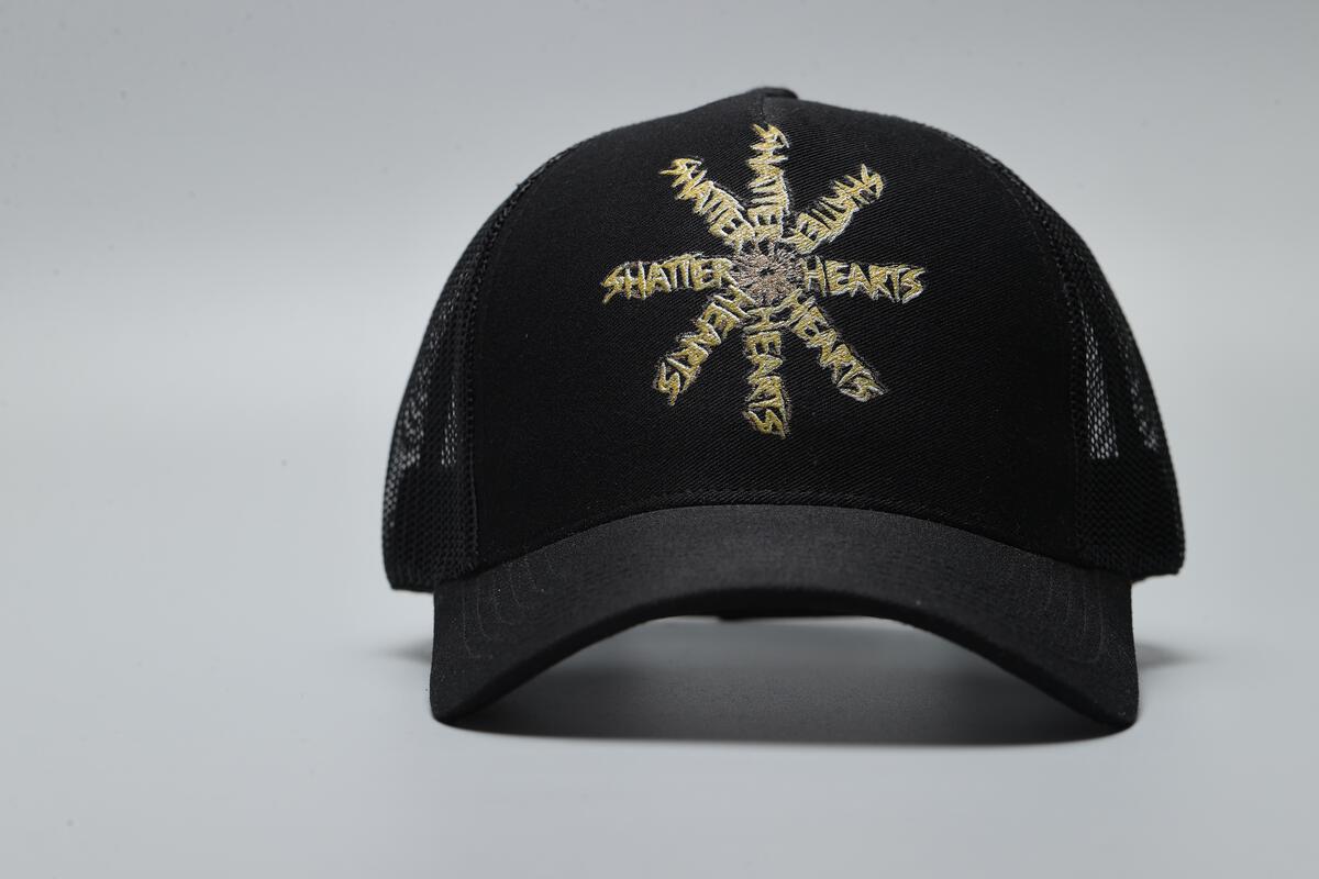 Shattered Hearts SHATTERED HAT BLACK
