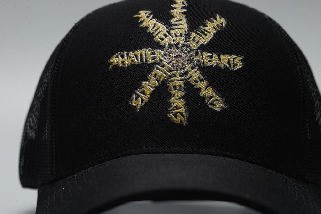Shattered Hearts SHATTERED HAT BLACK