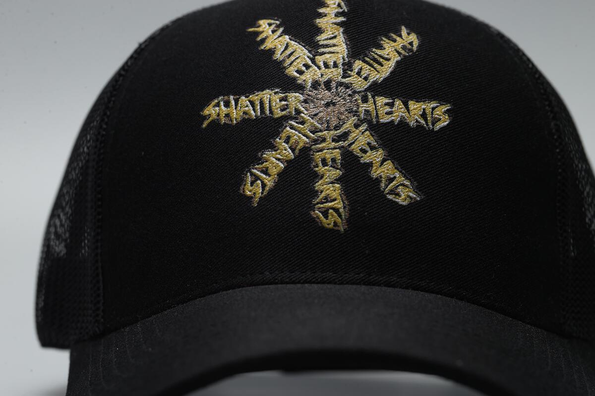 Shattered Hearts SHATTERED HAT BLACK