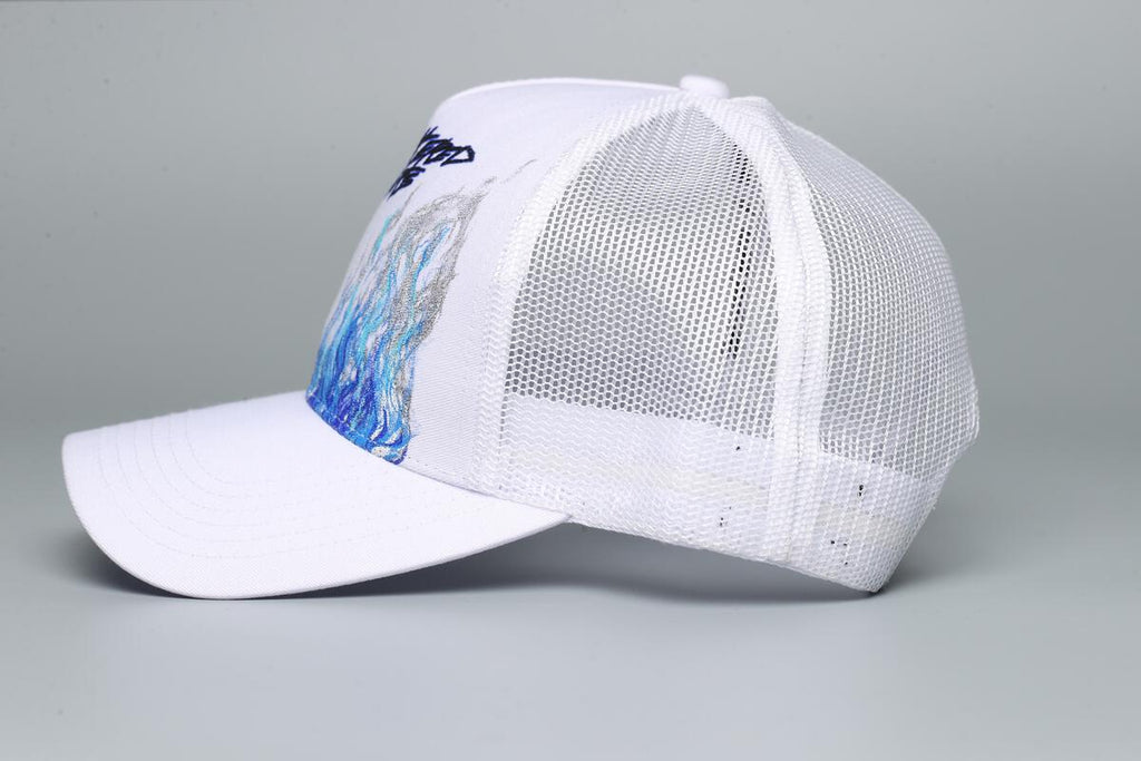 Shattered Hearts WHITE PAVEMENT HAT