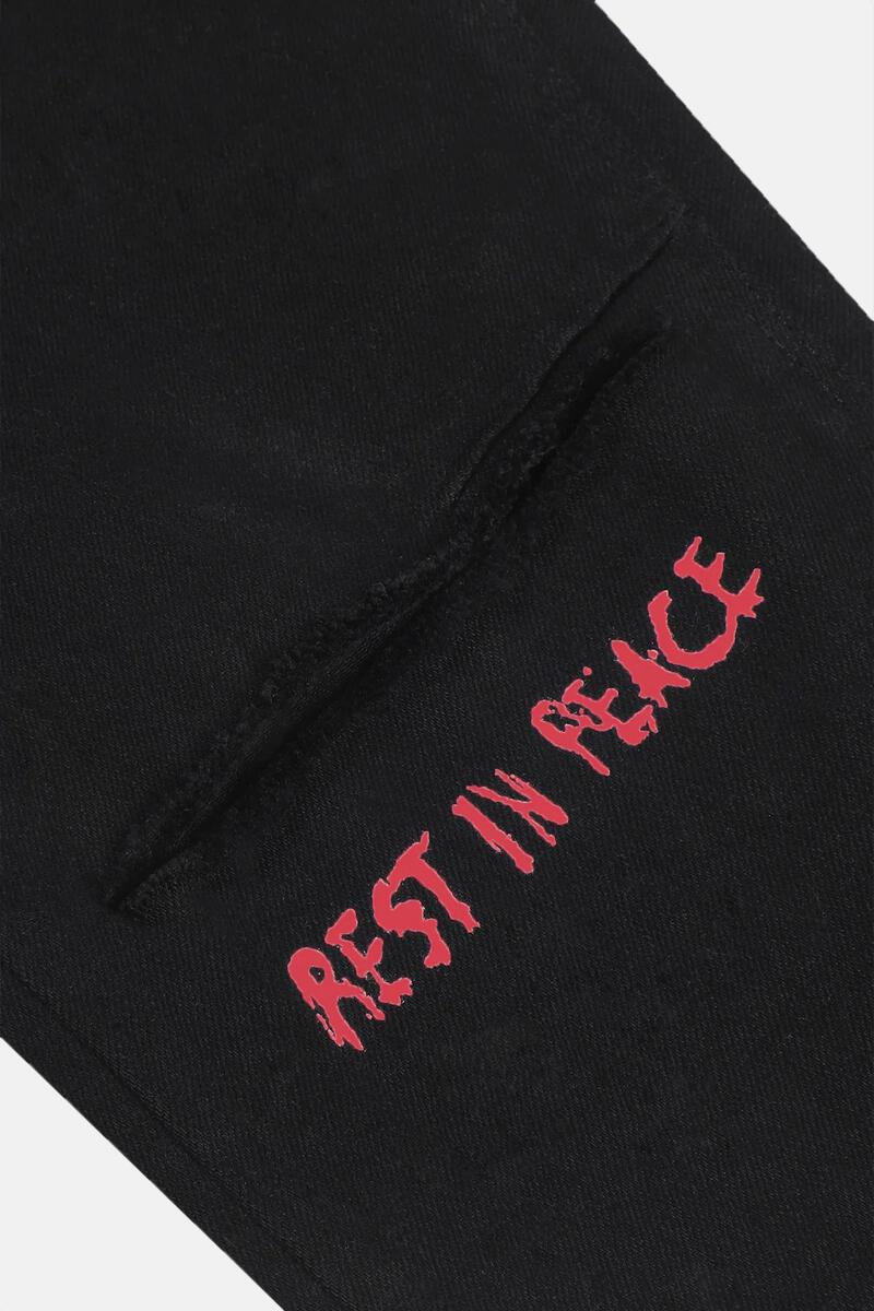 RTA BRYANT JEAN (BLACK and RED)