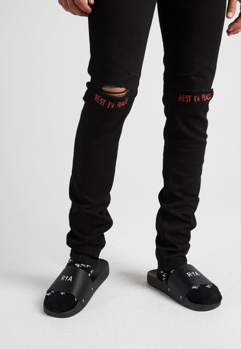 RTA BRYANT JEAN (BLACK and RED)