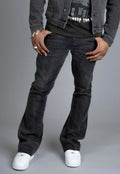 DOCTRINE NEVADA JEAN FLARED (BLACK WASH)