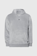 THC Metal Logo Velour Hoodie (Grey)