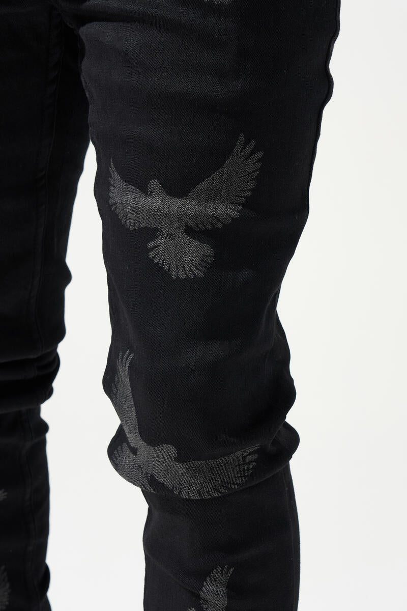 SERENEDE PEACE Black Jeans