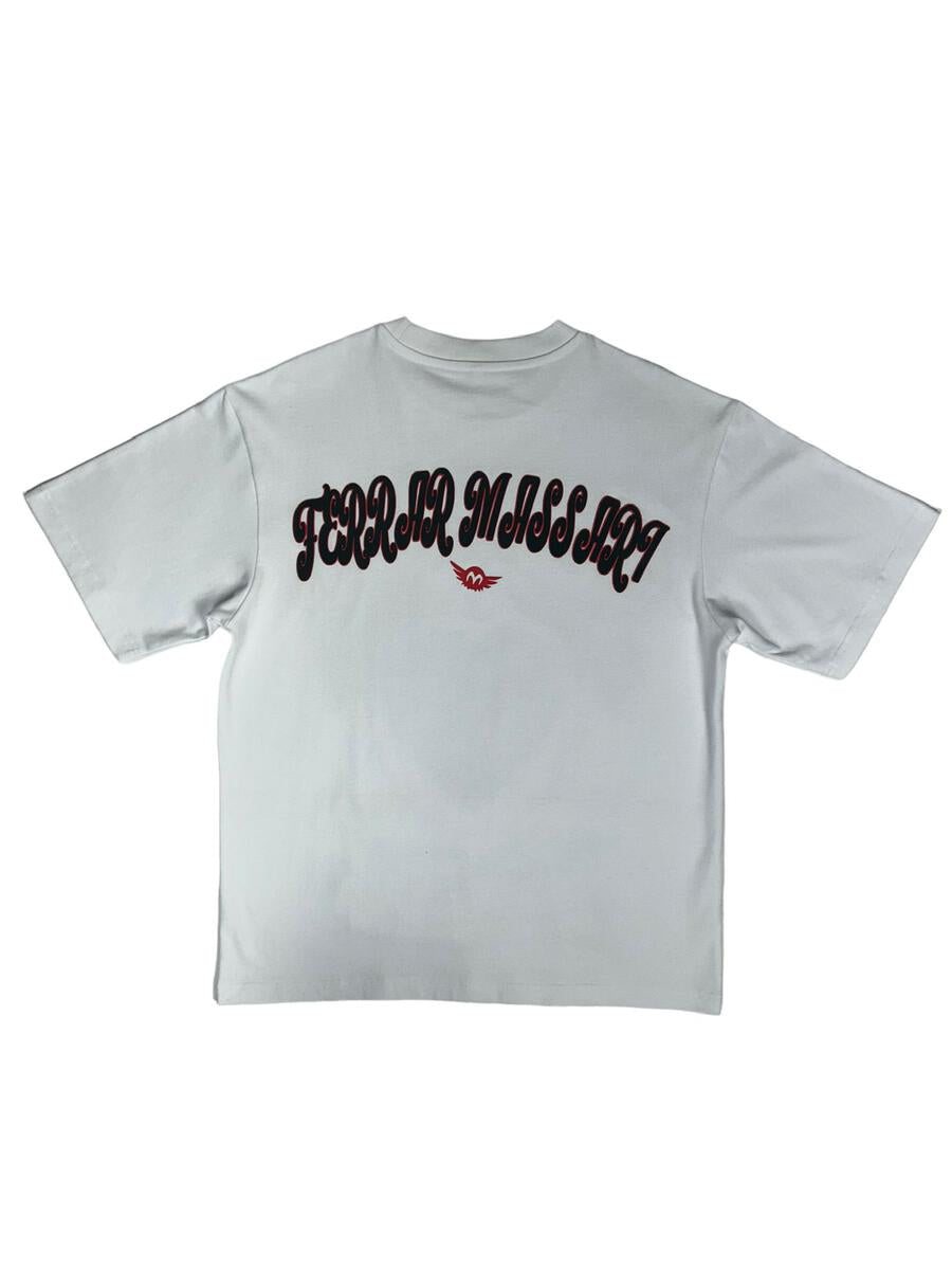 FERRARI MASSARI til the war is won SHIRT (WHITE)