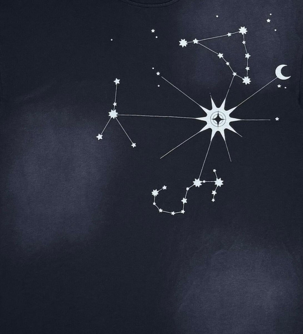 WRATHBOY GALAXY / STAR SIGN TEE (BLACK)