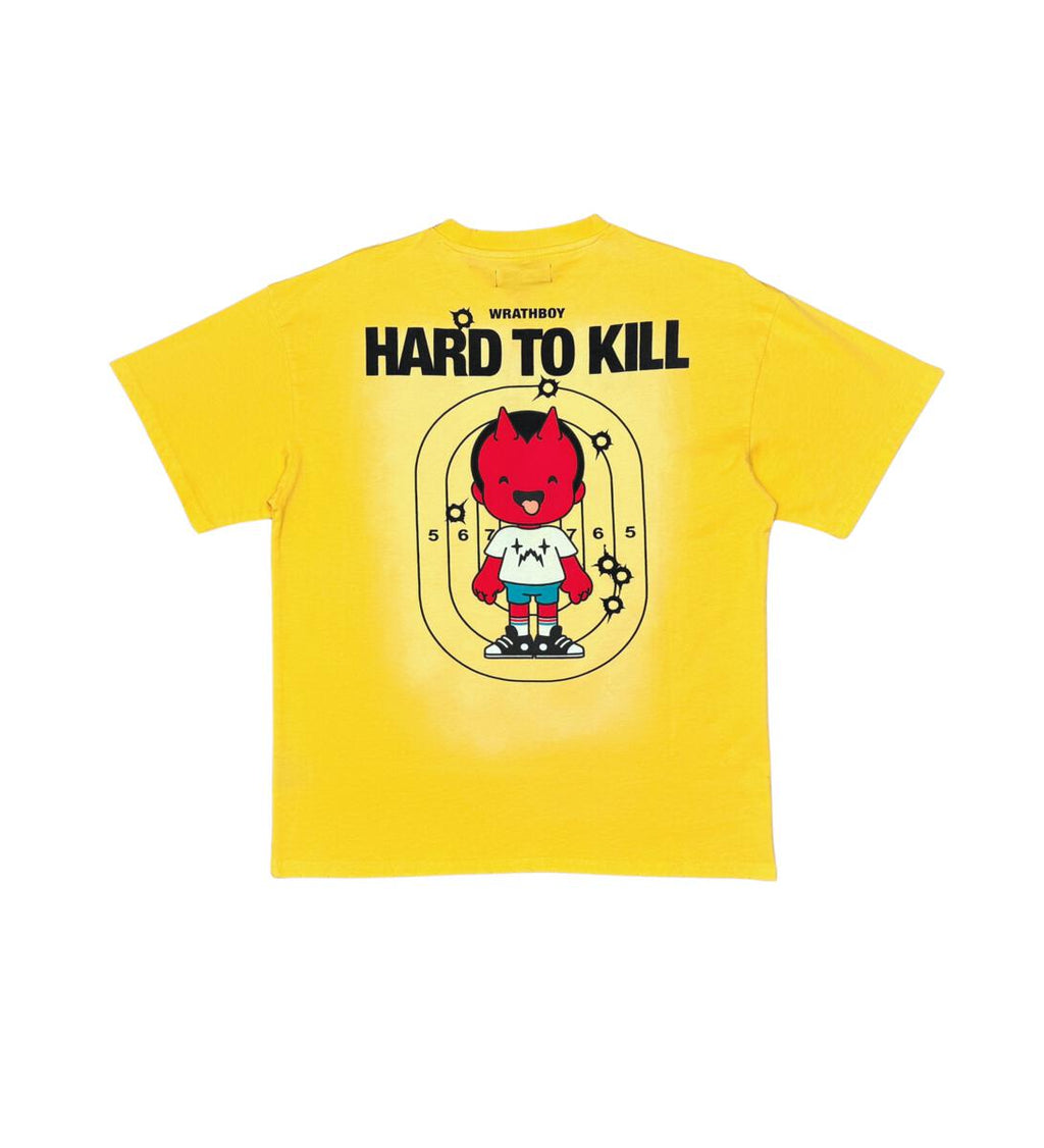 WRATHBOY H2K HARD TO KILL TEE (YELLOW)