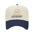 Outrnk Ends Mode Snapback Hat (Natural/ Navy)