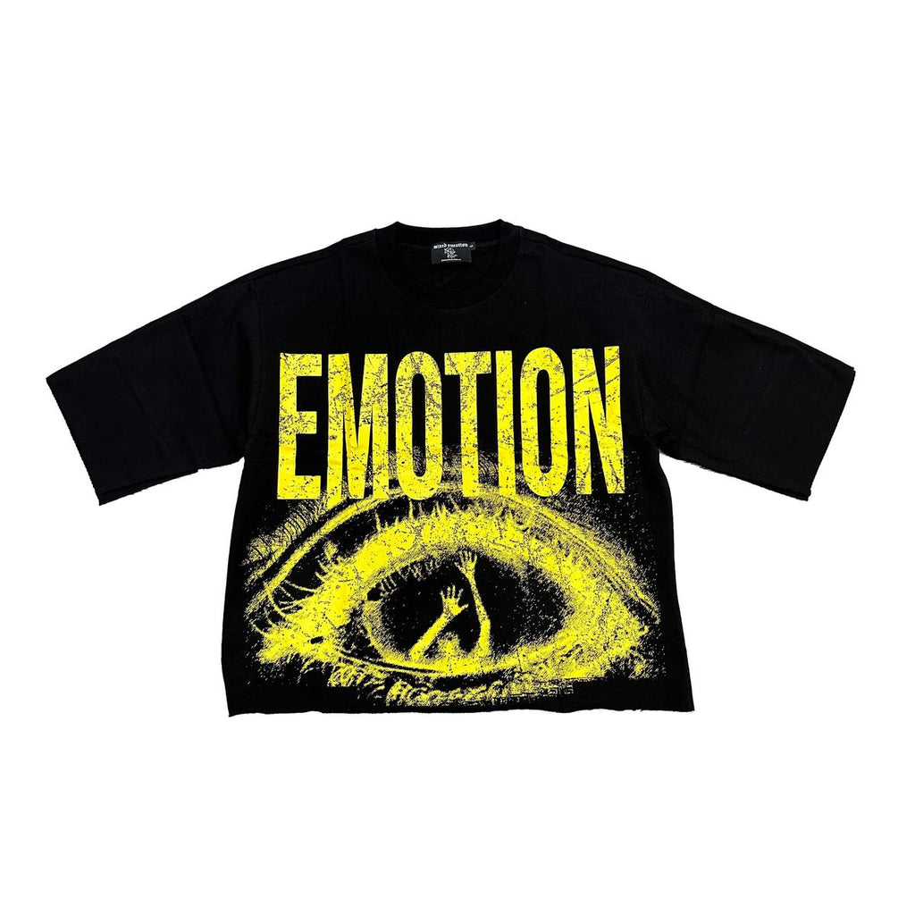 MIXED EMOTIONS Cropped "Trapped" Tee