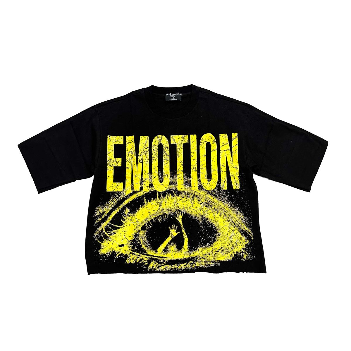 MIXED EMOTIONS Cropped "Trapped" Tee