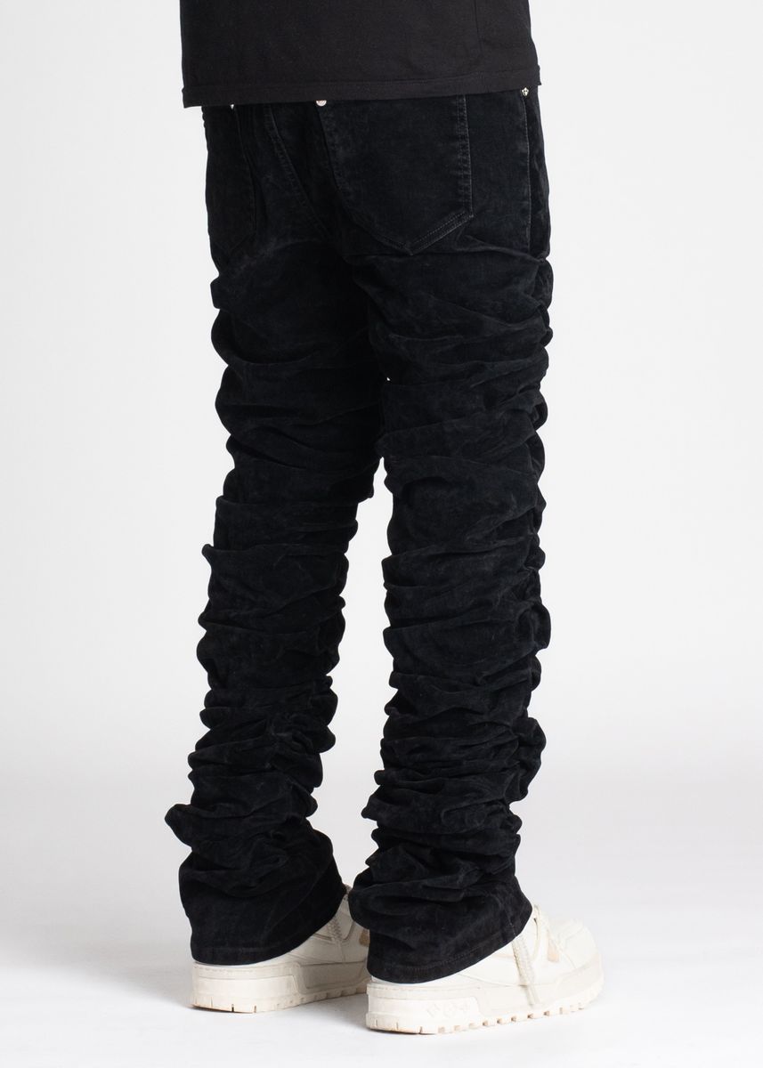 GUAPI All Black Super Stacked Denim V2 (Black)