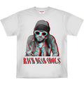 RICH DEAD IDOLS KURT COBAIN HEAVYWEIGHT TEE (WHITE)