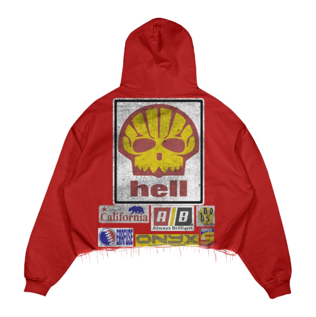 RAD BOYZ CIRCUIT HOODIE (RED)