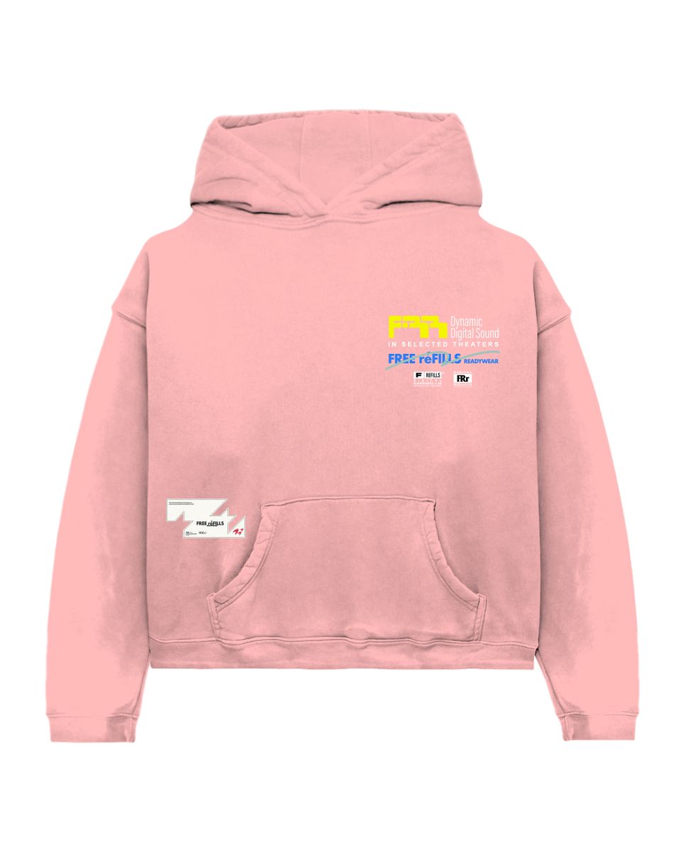 Free Refills FILM FESTIVAL HOODIE (PINK)