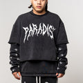 Paradise Lost GALACTIC DOUBLE LAYER TEE (VINTAGE BLACK)