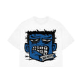 MIXED EMOTIONS Monster Cropped Tee (Blue)