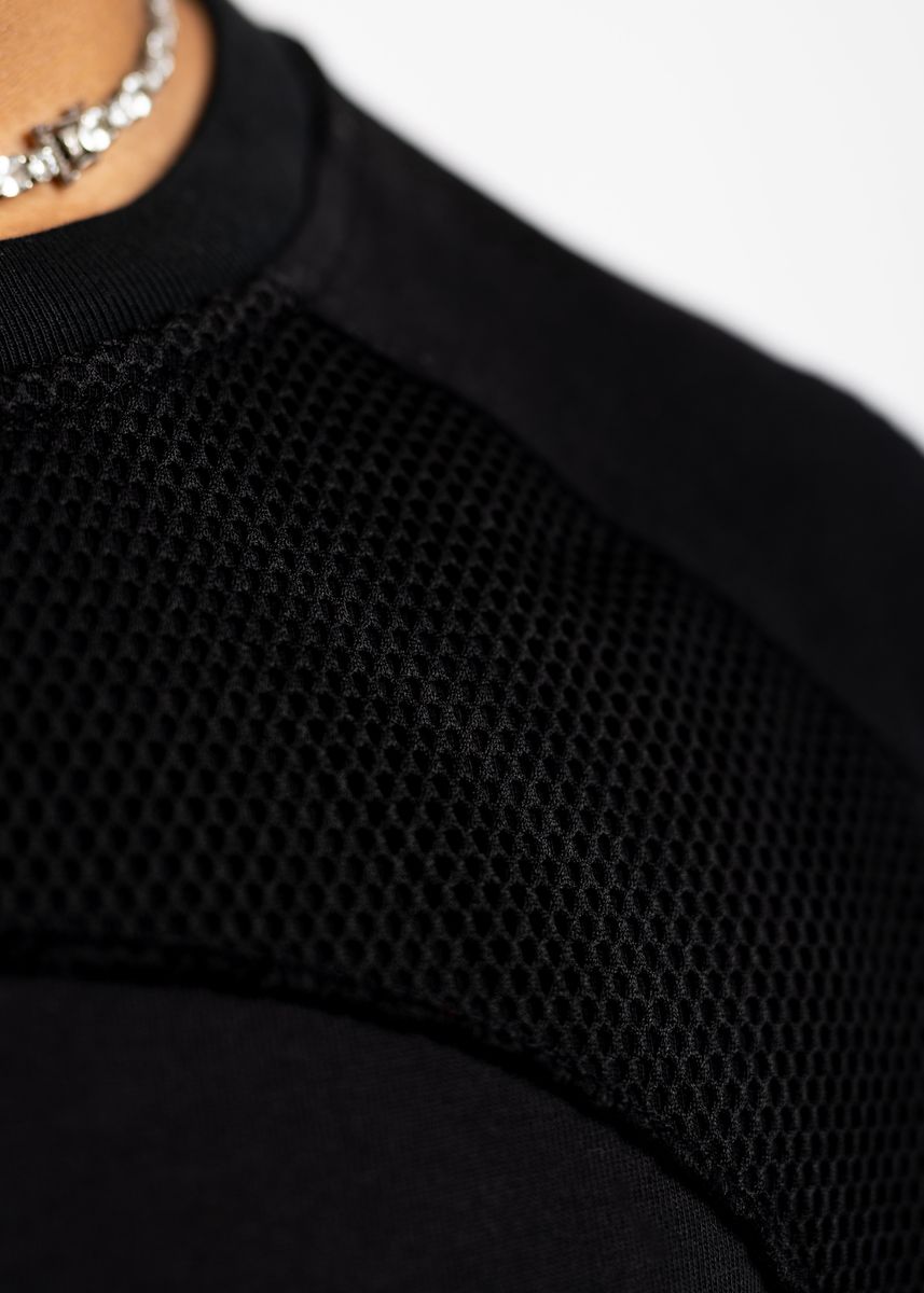 GUAPI Obsidian Black Half Moon Tee (Black)