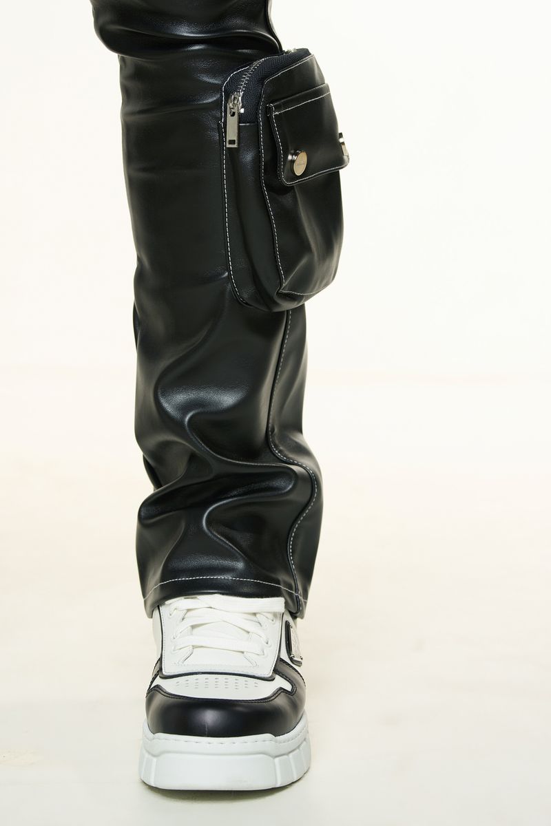 PHEELINGS FLOAT ON CARGO FLAIR STACK LEATHER (BLACK)