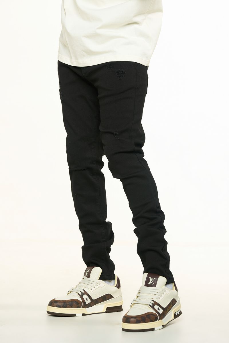 PHEELINGS ECLIPSE SKINNY DENIM (JET BLACK)