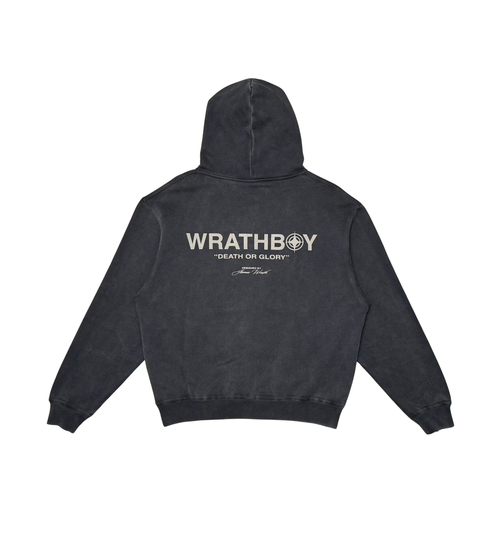 Wrathboy CROP WAIST DEATH/ GLORY (BLACK)