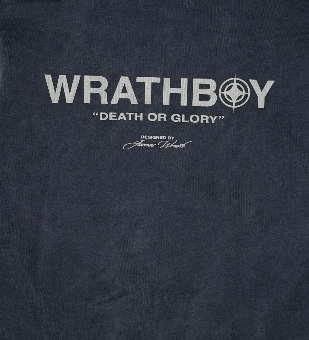 Wrathboy CROP WAIST DEATH/ GLORY (BLACK)