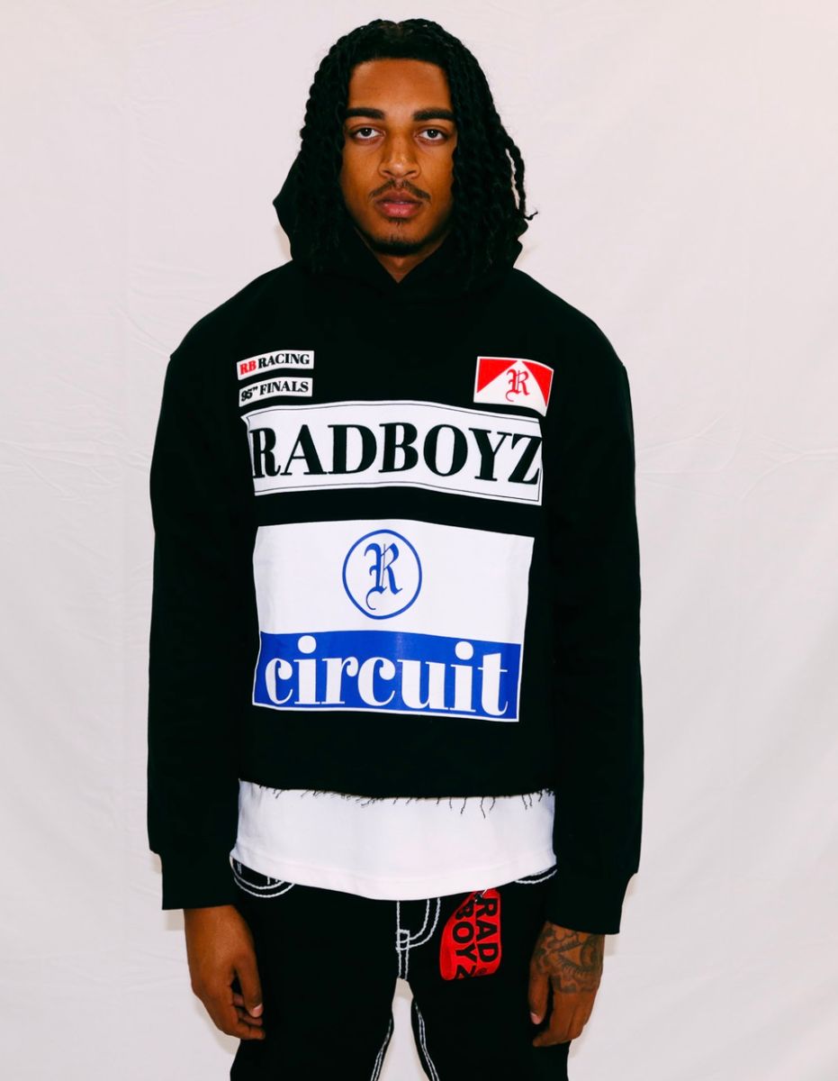 RAD BOYZ CIRCUIT HOODIE (BLACK)