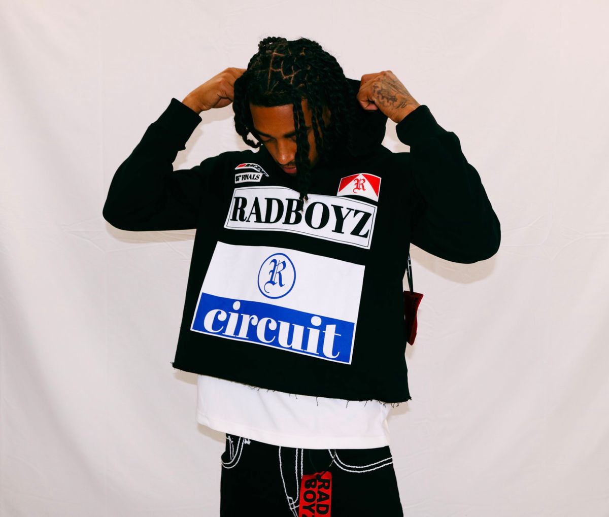 RAD BOYZ CIRCUIT HOODIE (BLACK)